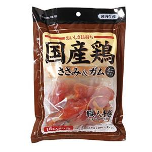 乐天商城 - （株）アスク 国産鶏ささみ＆ガム ミニ 16本 犬 フード スナック ガム 4513441319472 {SK}
