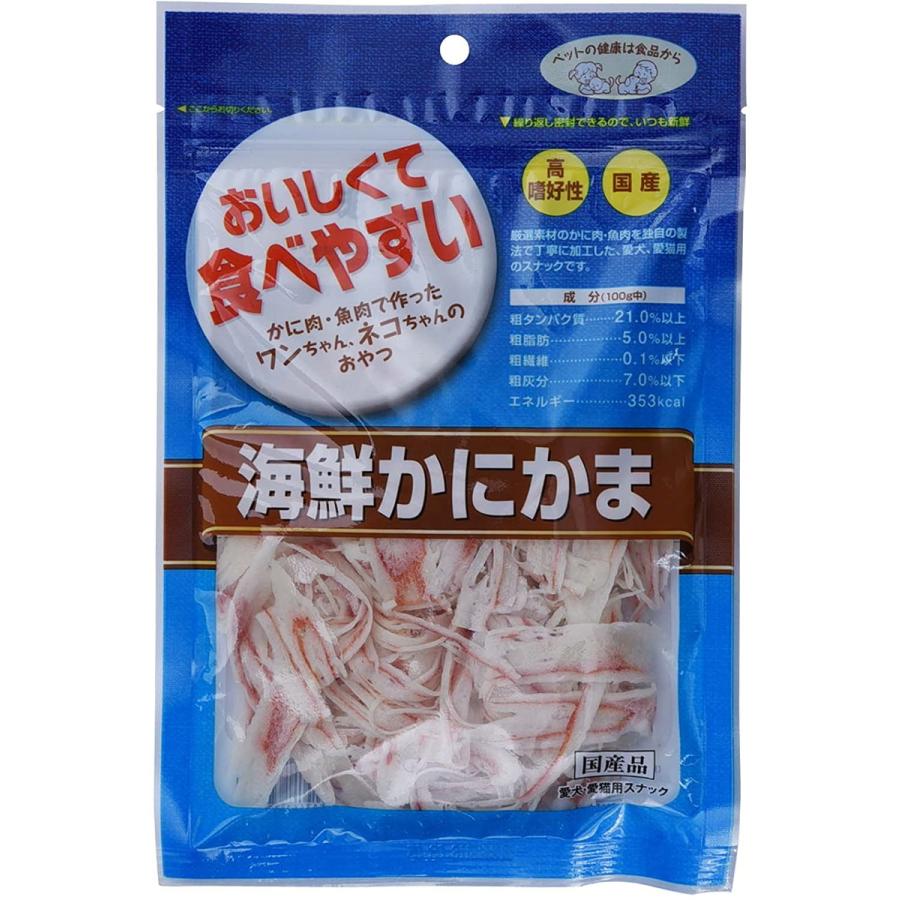（株）アスク おいしくて海鮮かにかま 60g 猫 フード スナック 海産物 4513441320355 {SK}