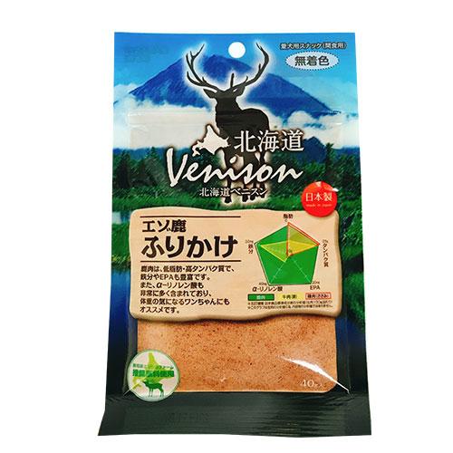 （株）アスク 北海道ベニスンエゾ鹿ふりかけ 40g 犬 フード スナック ふりかけ 4513441327255 {NP}