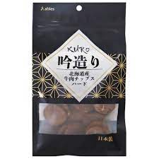 （株）国泰ジャパン KURO吟造り 北海道産牛肉チップスハード 50g 犬 フード スナック 4580674131133 {NP}