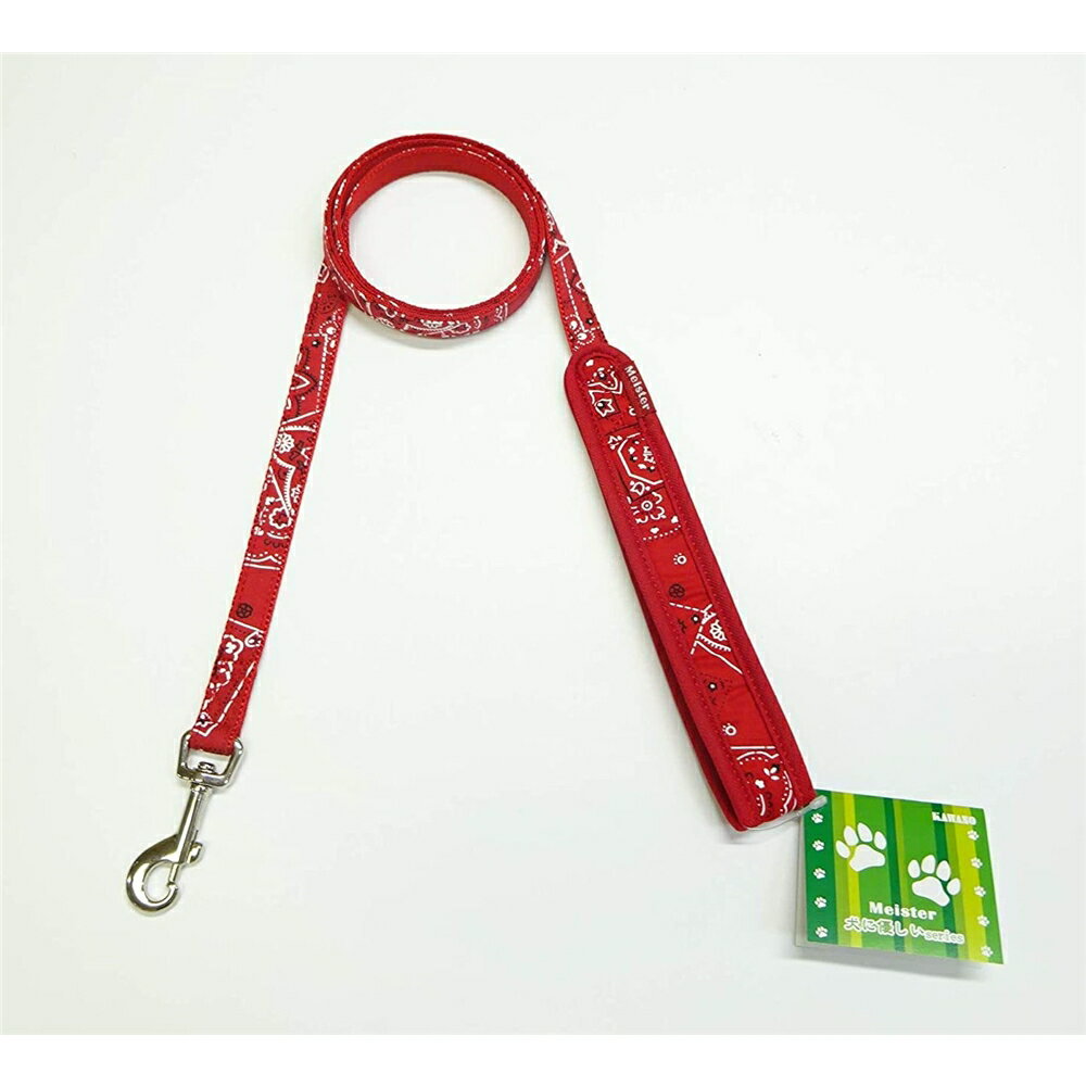 カワノ産業（株） M3921RマイスターソフティリードSバンダナ 犬 用品 引き紐 4960638039215 {NP}