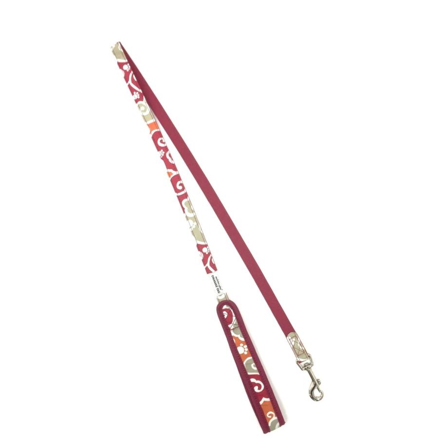 Collars, Harnesses, Leashes - カワノ産業（株） MP3957R ONAMAEソフティリード Sカラクサ 犬 用品 引き紐 4960638039574 {NP}