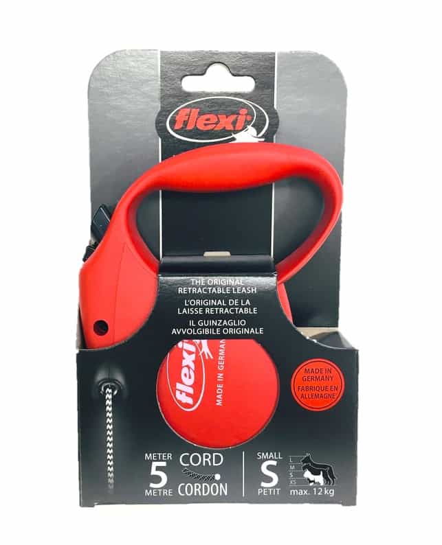 カワノ産業（株） フレキシSコード赤 スタンダード 約5m 犬 用品 伸縮リード 4960638075367 {SK}