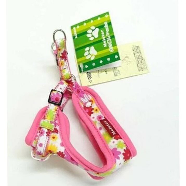カワノ産業（株） M2957PマイスターソフティハーネスSSフラワー 犬 用品 胴輪 4960638229579 {NP}