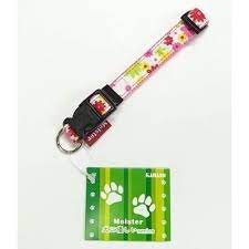 カワノ産業（株） M0325BKマイスターカラーSフラワー 犬 用品 首輪 4960638303255 NP