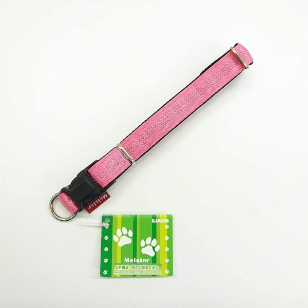 Collars, Harnesses, Leashes - カワノ産業（株） M0752P・BKマイスタークッションカラーM 犬 用品 首輪 4960638307529 {NP}