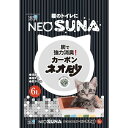 (株)コーチョー ネオ砂カーボン 6L 猫 用品 トイレタリー 紙砂 4972316208462 {SK}