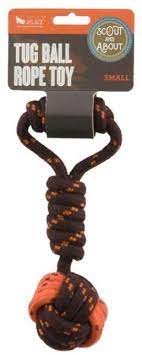 （株）ルークラン PLAY ロープトイ タグボール S 犬 用品 玩具 アジリティグッズ 817152017202 {SK}