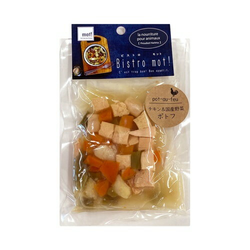Mature Dog - (株)FLF BISTRO MOT！チキンと国産野菜のポトフ 90g 犬用品 フード ウェット 一般食 4562188862833 {NP}