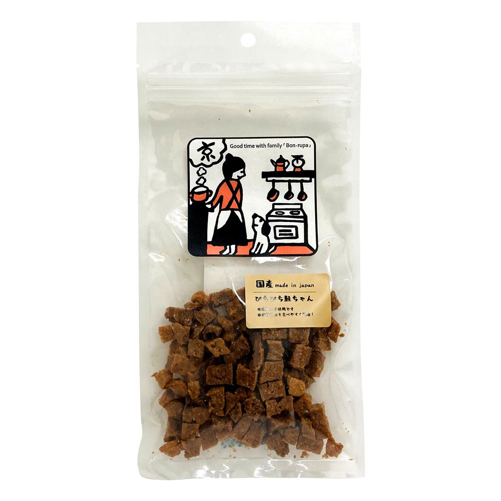 (株)Bon・rupa ぴちぴち鮭ちゃん 40g 犬用品 フード スナック 4580402165256 {SK}
