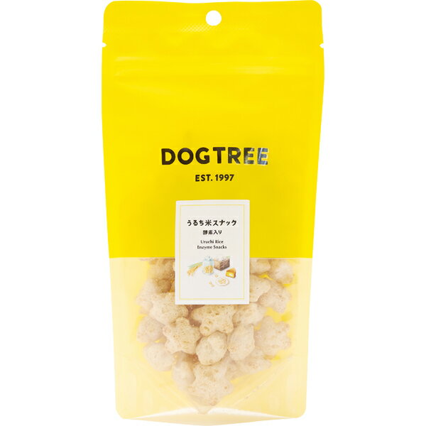 (株)ドッグツリー うるち米スナック 酵素入り M 25g 犬用品 フード スナック 4580657822911 {NP}