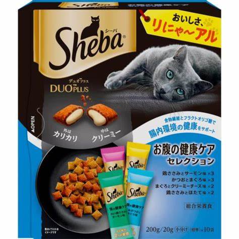 乐天商城 - マースジャパンリミテッド シーバ デュオプラス お腹の健康ケアセレクション 200g 猫用品 フード ドライ 総合栄養食 4902397864226 {SK}