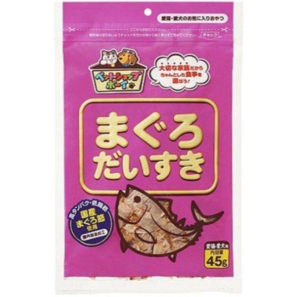 マルトモ(株) まぐろだいすき 45g 犬用品 フード スナック 4902833885662 {SK}