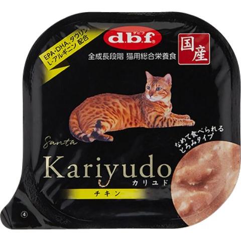 デビフペット(株) KARIYUDO（カリユド） チキン 95g 猫用品 フード ウェット 総合栄養食 4970501033974 {NP}