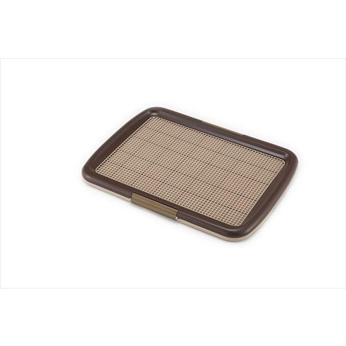 Tray Toilet Container - (株)ボンビアルコン しつけるトレーメッシュプラス M ブラウン 犬用品 日用品 トイレ 4977082703036 {SK}