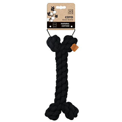 (株)ペティファーム COTOボーン ブラック 19cm 犬用品 日用品 玩具・アジリティグッズ 6953182744740 {SK}