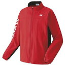 ★あす楽★ YONEX(ヨネックス) テニス ウインドブレーカー・ジャージ ユニニットウォームアップシャツ 【サンセットレッド】 50113 496 メンズ・レ...