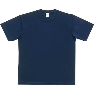 中学・高校部活動をターゲットにした無地チームTシャツ。マーク加工によってオリジナルのチーム商品を作成することも可能です。吸汗速乾に優れたリバースメッシュニット（ポリエステル100％）を採用。素材：リバースメッシュニット（ポリエステル100％...