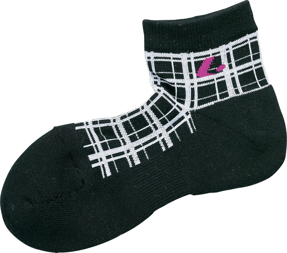 Socks - LUCENT （ルーセント） テニス ソックス Men’s ソックス（ショート） XLN1959 【ブラック】 XLN1959 ソックス メンズ 男性用 黒 9999 {NP}