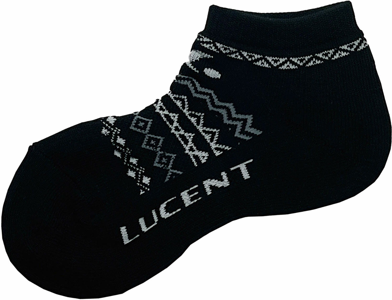 Socks - LUCENT （ルーセント） テニス 靴下 Men's ソックス(ベリーショート) 【ブラック】 XLN3039 ソックス ソックス メンズ 男性用 ルーセント ブラック 黒 19SS {NP}