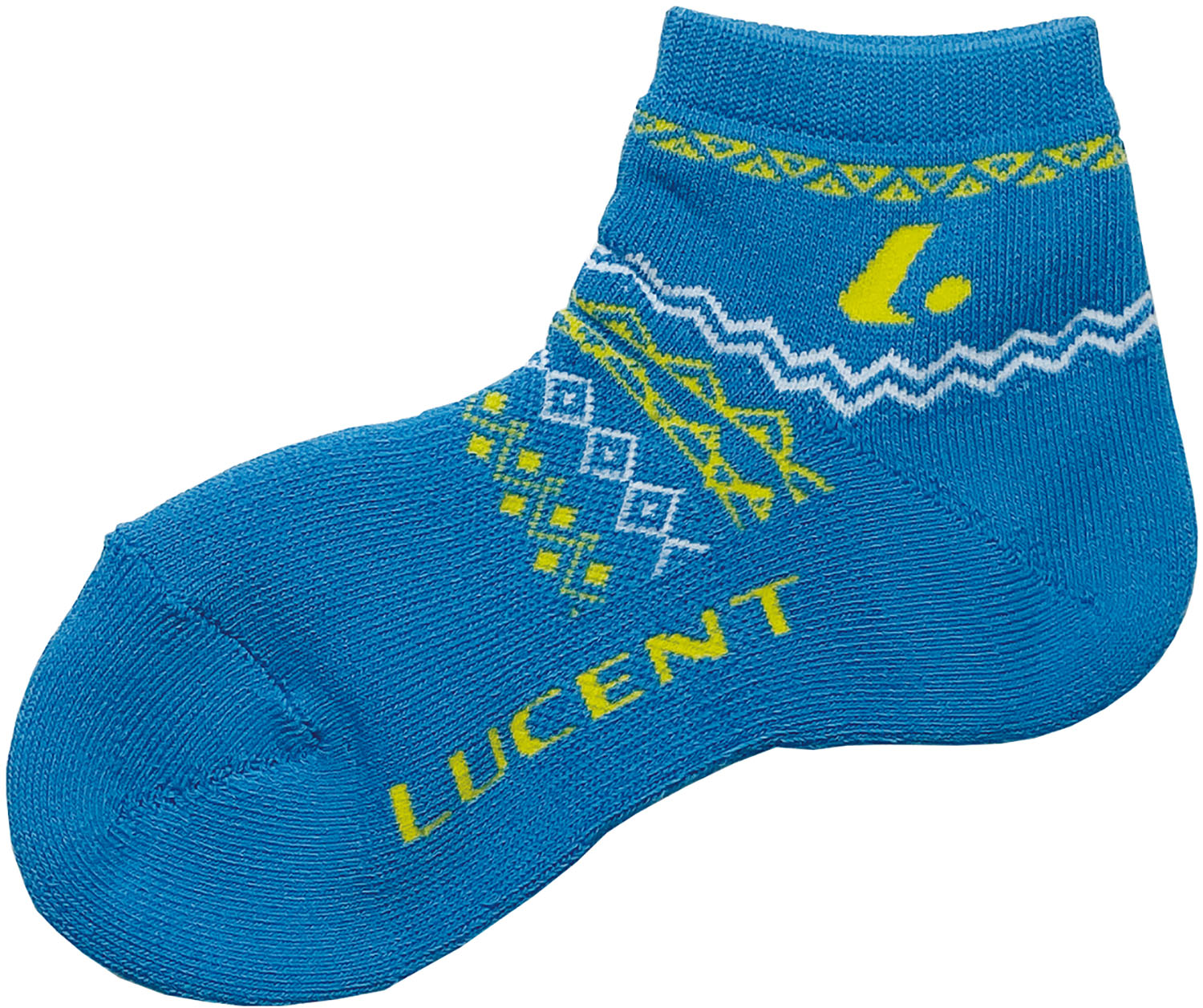 Socks - LUCENT （ルーセント） テニス 靴下 Men's ソックス(ショート) 【ブルー】 XLN3047 ソックス ソックス メンズ 男性用 ルーセント ブルー 青 19SS {NP}