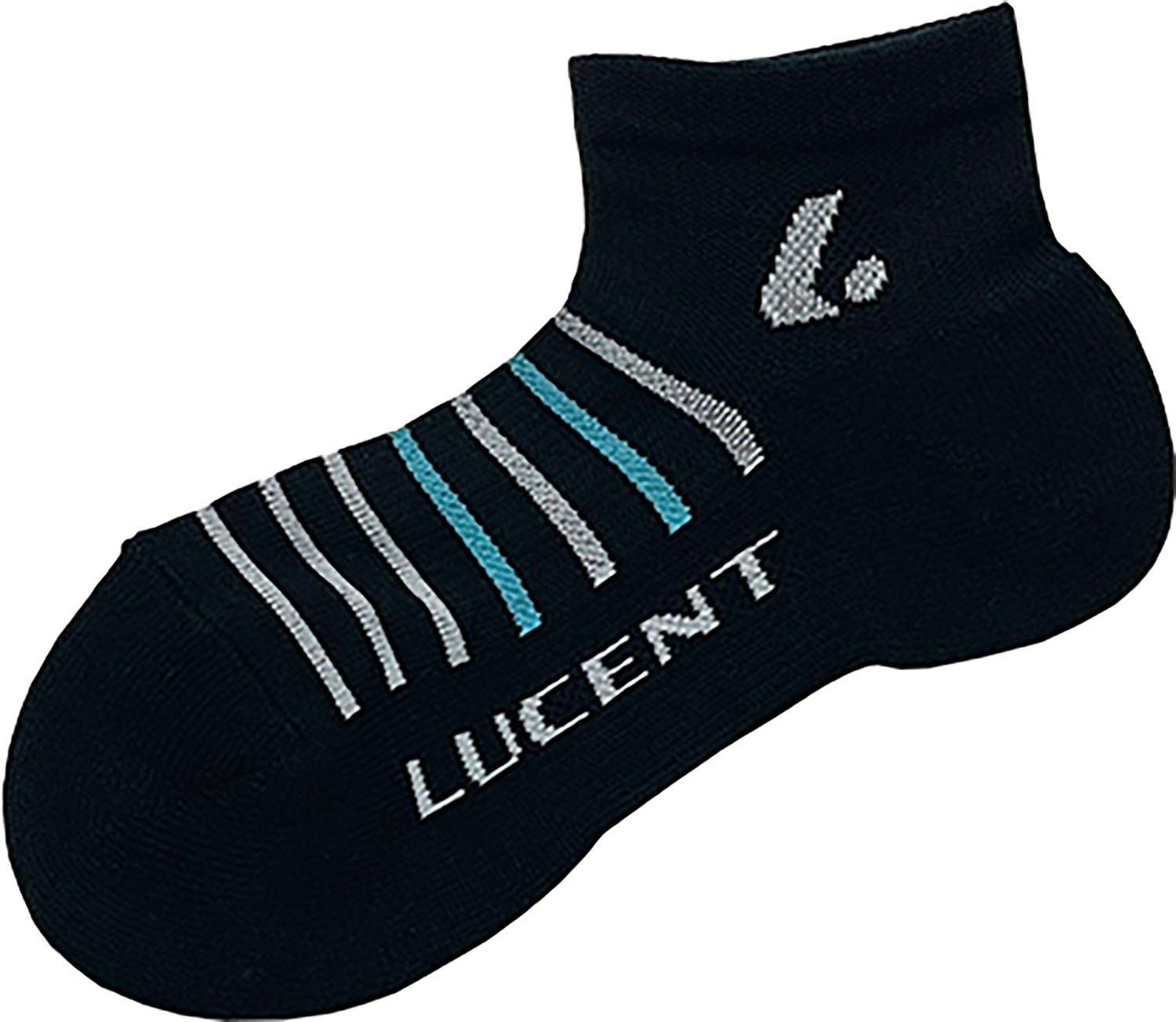 LUCENT （ルーセント） テニス ソックス Men's ソックス（ショート） 【ブラック】 XLN3059 ソックス ソックス メンズ 男性用 ブラック 黒 24SS {NP}