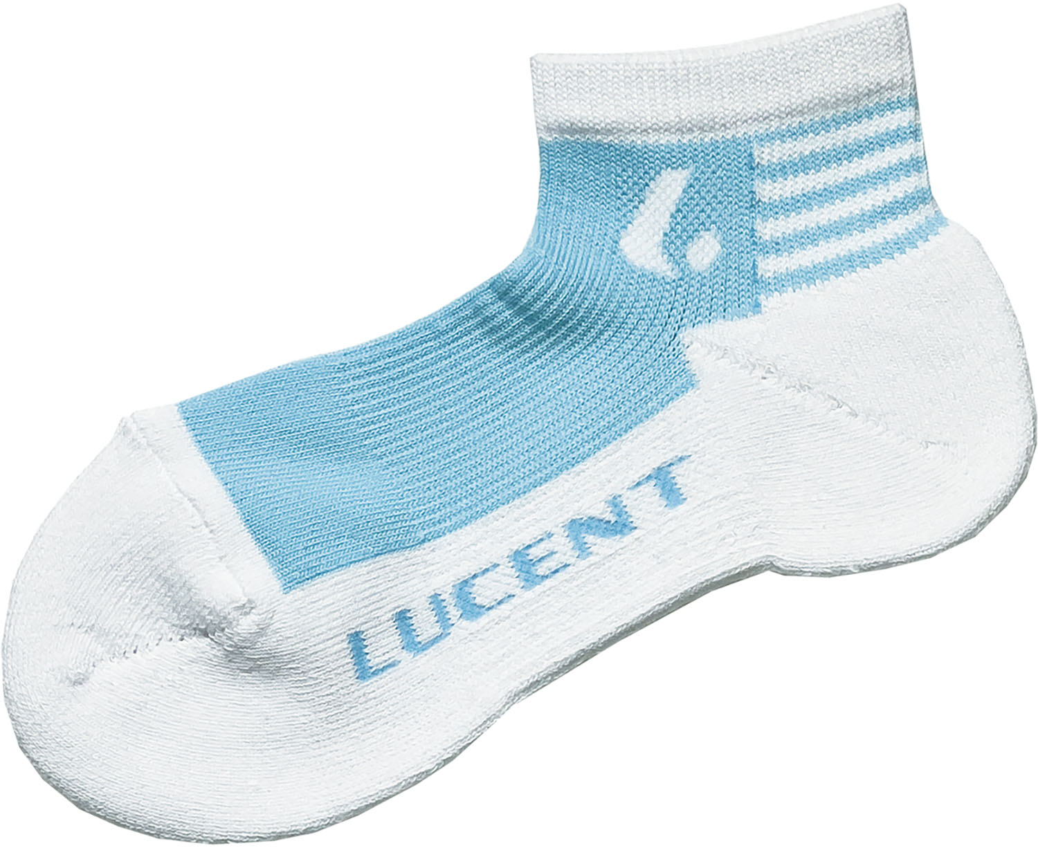 LUCENT （ルーセント） テニス ソックス Ladies ソックス(ベリーショート) 【ブルー】 XLN4017 ソックス ソックス レディース 女性用 ルーセント ブルー 青 19SS {NP}