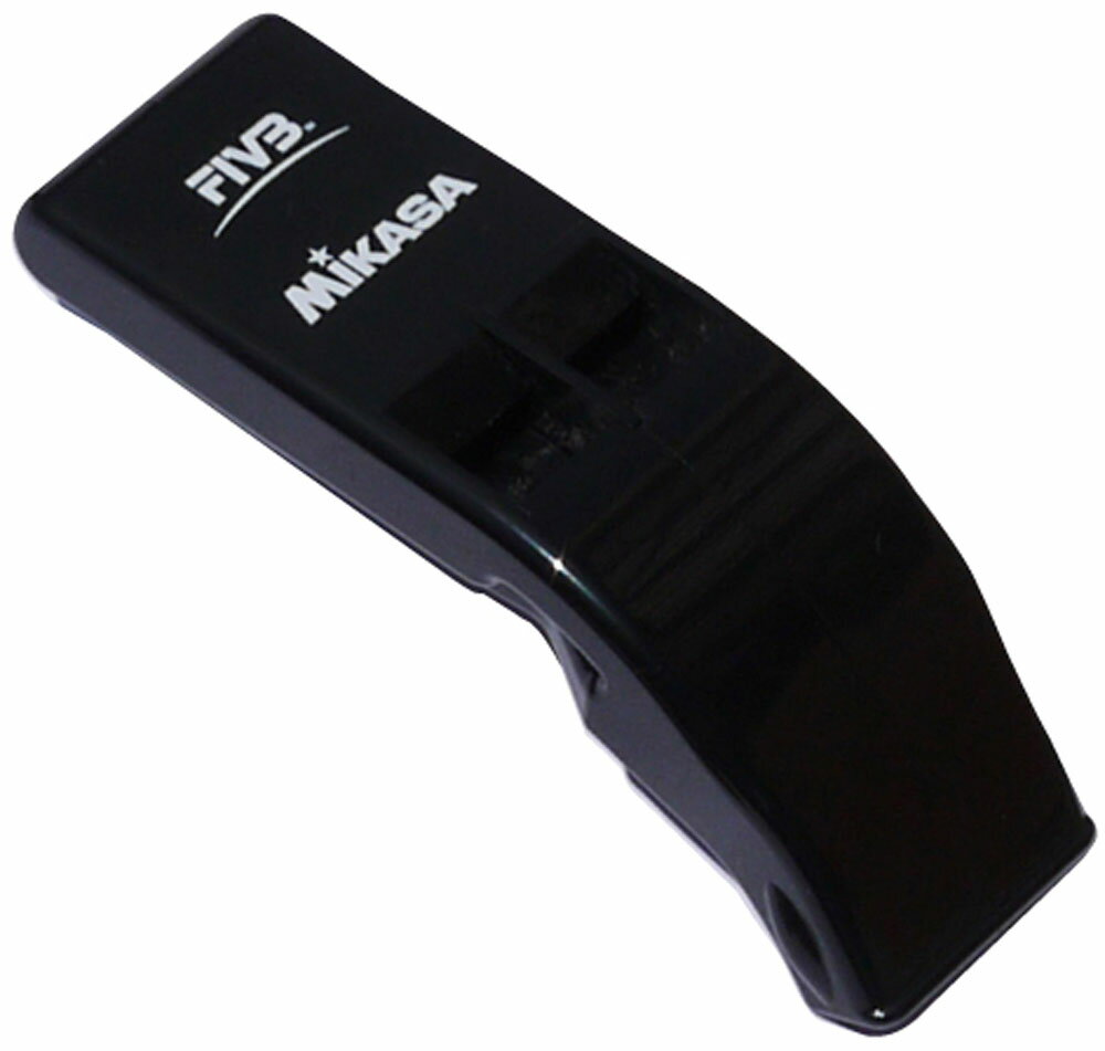 MIKASA （ミカサ） バレーボール グッズその他 バレーボールホイッスル コルクなし 【ブラック】 BEAT500 BK グッズその他 ホイッスル メンズ・レディース 男性用・女性用 ブラック 黒 22 {SK}