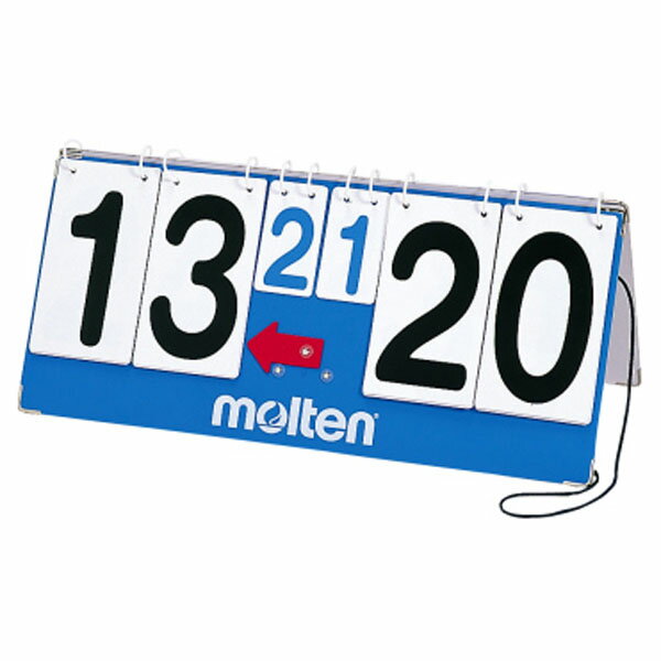 molten(モルテン) マルチスポーツ・レジャー 器具・備品 肩掛け式得点板 CT15 学校用品 【ホワイト/ブルー】 メンズ・レディース 男性用・女性用 CT15 白 青 {SK}