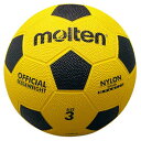 molten(モルテン) サッカー ボール 亀甲ゴムサッカーボール(3号球) 【イエロー/ブラック】 メンズ・レディース 男性用・女性用 F3Y 黄 黒 {SK...