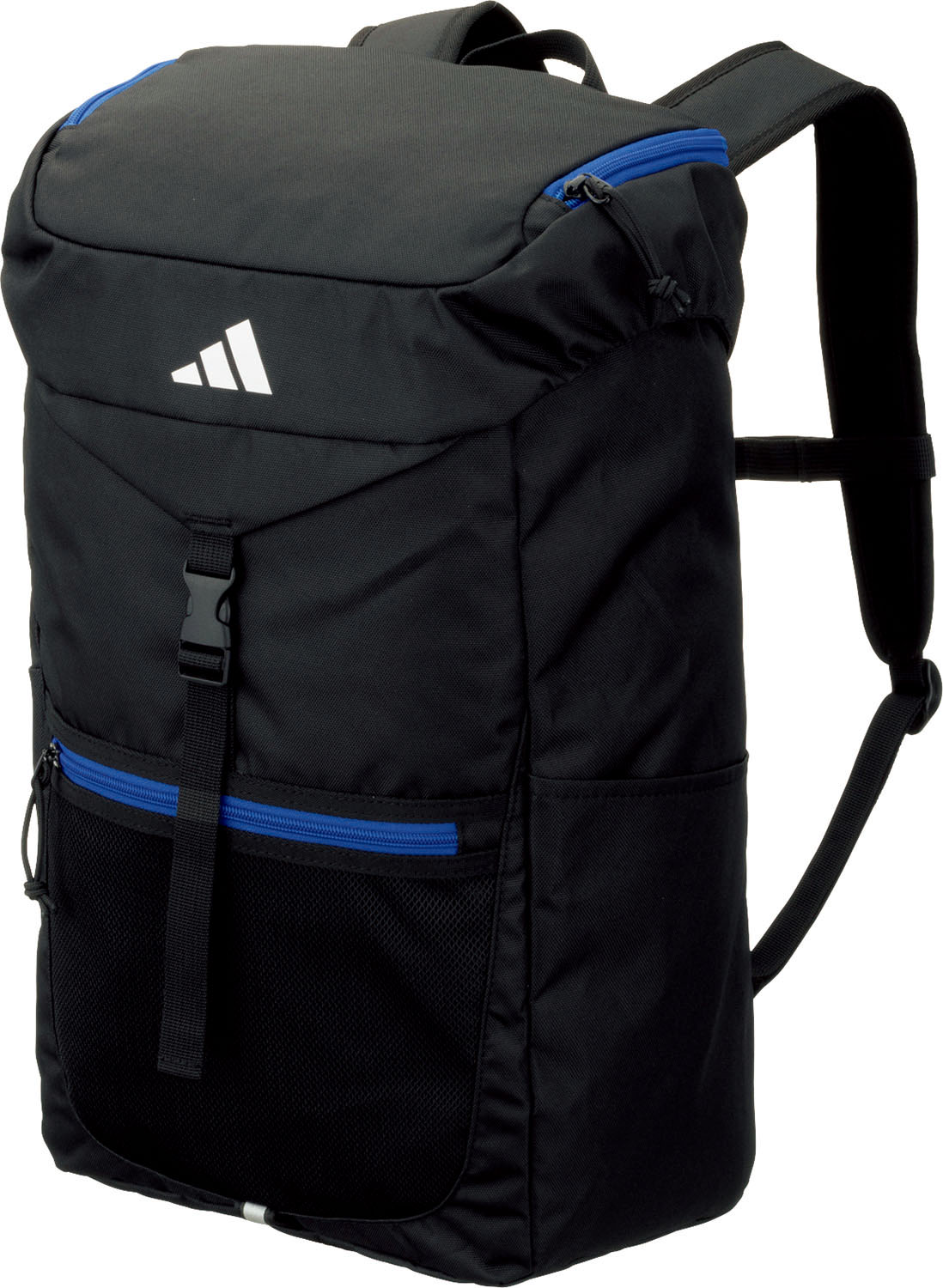 adidas （アディダス） サッカー バッグ ボール用デイパック 【ブラック×ブライトロイヤル】 ADP49BKB バックパック デイパック ブラック 黒 24 {SK}