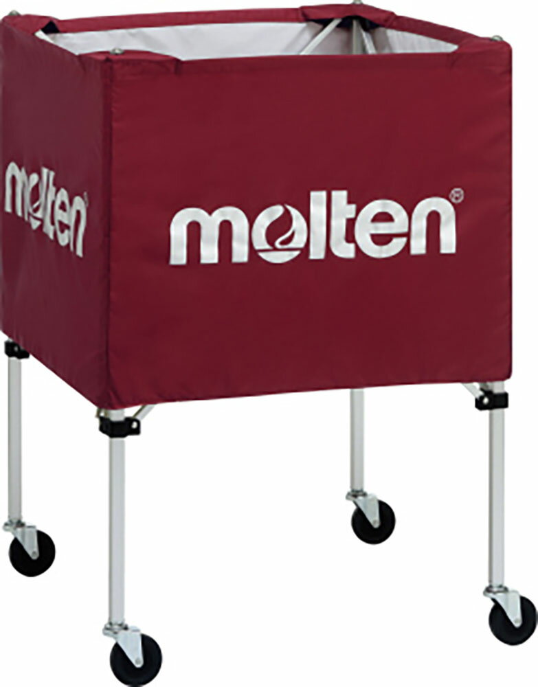 molten （モルテン） 学校体育器具 器具・備品 ボールカゴ 折りたたみ式ボールカゴ 屋外用 エンジ 【エ..