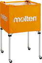 molten (モルテン) 学校体育器具 器具・備品 折りたたみ式ボールカゴ 中・背高 【オレンジ】 BK0023-O 体育館 備品 ボールかご メンズ・レディース 男性用・女性用 オレンジ 橙 9999 {SK}