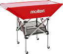 molten (モルテン) 学校体育器具 器具・備品 折りたたみ式平型ボールカゴ 背低 【レッド】 BK0032-R 体育館 備品 アカ 赤 9999 {SK}