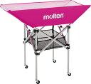 molten (モルテン) 学校体育器具 器具・備品 折りたたみ式平型ボールカゴ 背高 【ピンク】 BK0033-P 体育館 備品 モモ 桃 9999 {SK}