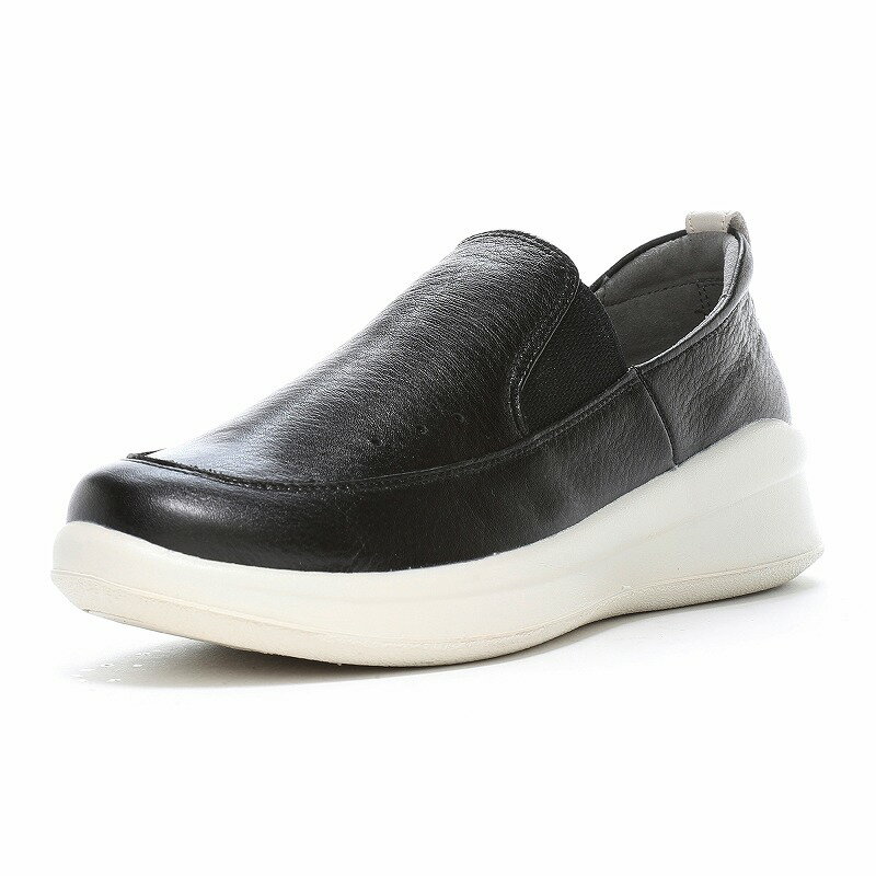 Moonstar（ムーンスター） スリッポン SPORTH （スポルス） SP2004 【ブラック】 42320046 国産 コンフォートシューズ ヒール高5cm 軽..