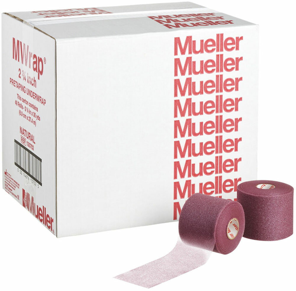 【お得なセット販売あり】 MUELLER （ミューラー） ボディーケア サポーター・テープ Mラップカラー ビ..