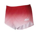 NISHI(ニシ) ランニング 陸上 ジャカードランニングパンツ MEN'S 【レッド/ホワイト】 2811A385 0601 メンズ 男性用 赤 白 {NP}