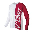 NISHI(ニシ) ランニング 陸上 ジャカードプラクティスロングスリーブTシャツ 【ホワイト/レッド】 2811A411 0106 メンズ・レディース 男性用...