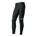 NISHI(ニシ) ランニング 陸上 ロングタイツ 【ブラック】 2811A429 07 メンズ・レディース 男性用・女性用 黒 {NP}
