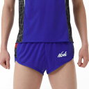 NISHI(ニシ) ランニング 陸上 ランニングパンツ MEN'S 【マリンブルー/ブラック】 2811A431 4207 メンズ 男性用 濃青 黒 {NP}