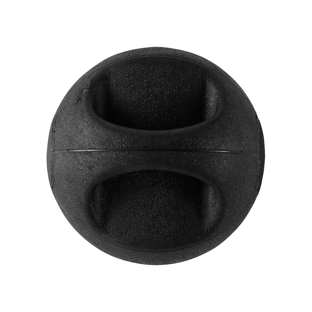 hakozumeのNISHI （ニシ・スポーツ） トレーニング 用具 備品 器具 ダブルグリップメディシンボール 4.0kg 【ブラック】 3833B014 960 メンズ・レディース 男性用・女性用 黒 25 {SK}｜アングル3