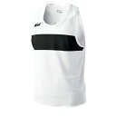 NISHI(ニシ) ランニング 陸上 ランニングトップ LADIES' 【ホワイト/ブラック】 N65L015 0107 レディース 女性用 白 黒 {NP}
