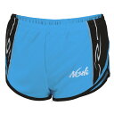 NISHI(ニシ) ランニング 陸上 ランニングパンツ MEN'S 【ターコイズ/ブラック】 N66-008N 4507 メンズ 男性用 水色 黒 {NP}