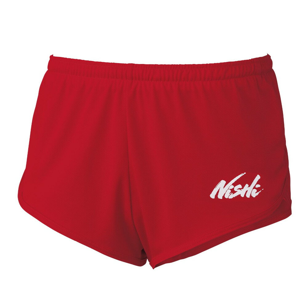 NISHI（ニシ） ランニング 陸上 ランニングパンツ MEN'S 【レッド】 N66-014N 06 メンズ　男性用 赤 {NP}