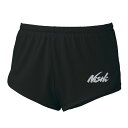 NISHI(ニシ) ランニング 陸上 ランニングパンツ MEN'S 【ブラック】 N66-014N 07 メンズ 男性用 黒 {NP}