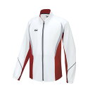 NISHI(ニシ) ランニング 陸上 ライトトレーニング ジャケット 【ホワイト/レッド】 N70-26J 0106 メンズ・レディース 男性用・女性用 白 赤...