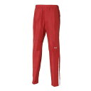 NISHI(ニシ) ランニング 陸上 ライトブレーカー パンツ 【レッド/ホワイト】 N84-22P 0601 メンズ・レディース 男性用・女性用 赤 白 {SK}