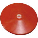 NISHI(ニシ) 体育 陸上 円盤 練習用 ゴム製 1.75kg 【レッド】 NT5308B 960 メンズ・レディース 男性用・女性用 赤 {SK}