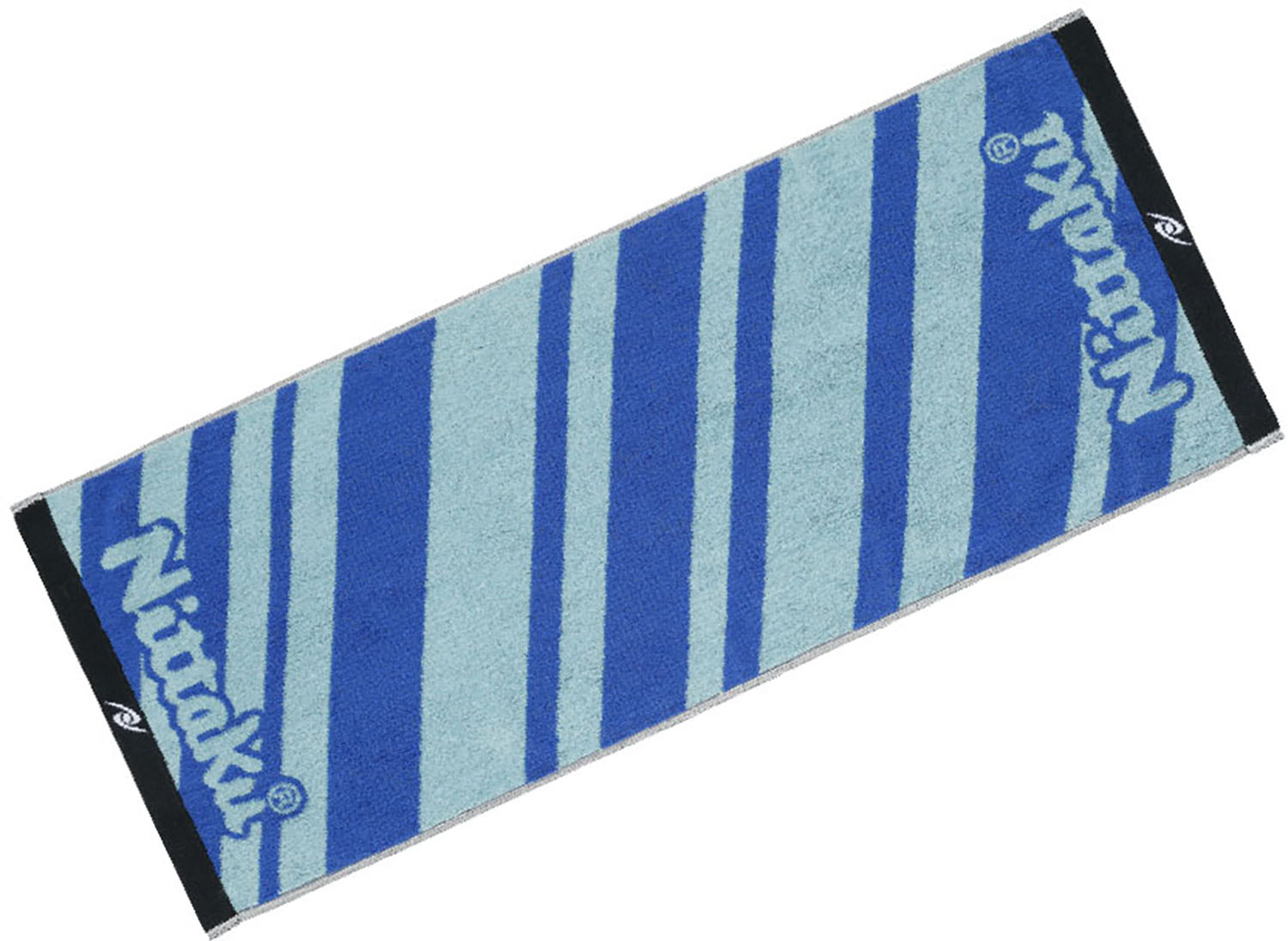 Nittaku (ニッタク) 卓球 タオル ツートンミッドタオル 【ブルー】 NL-9276 09 タオル タオル メンズ・レディース 男性用・女性用 青 24...